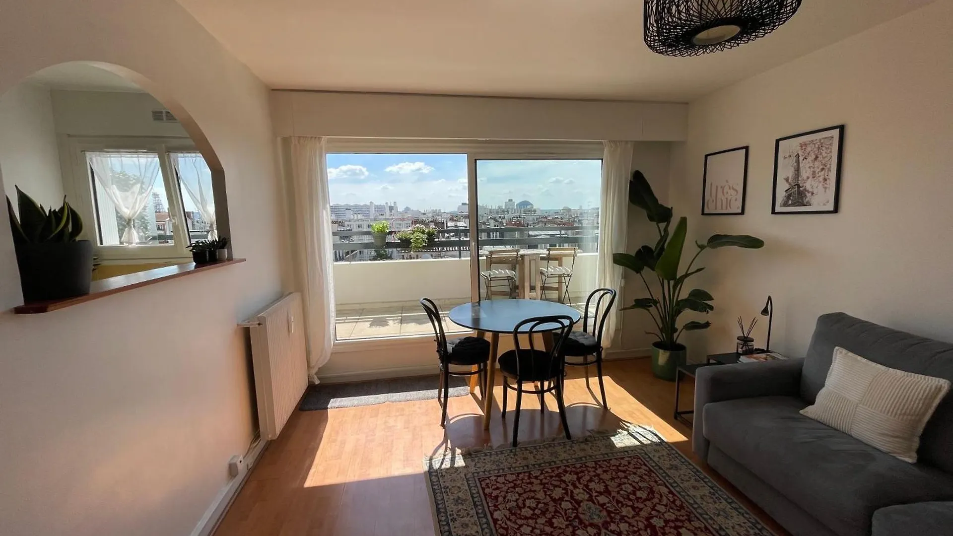 F8 - Terrace Paris's View, Eiffel Tower Area 公寓