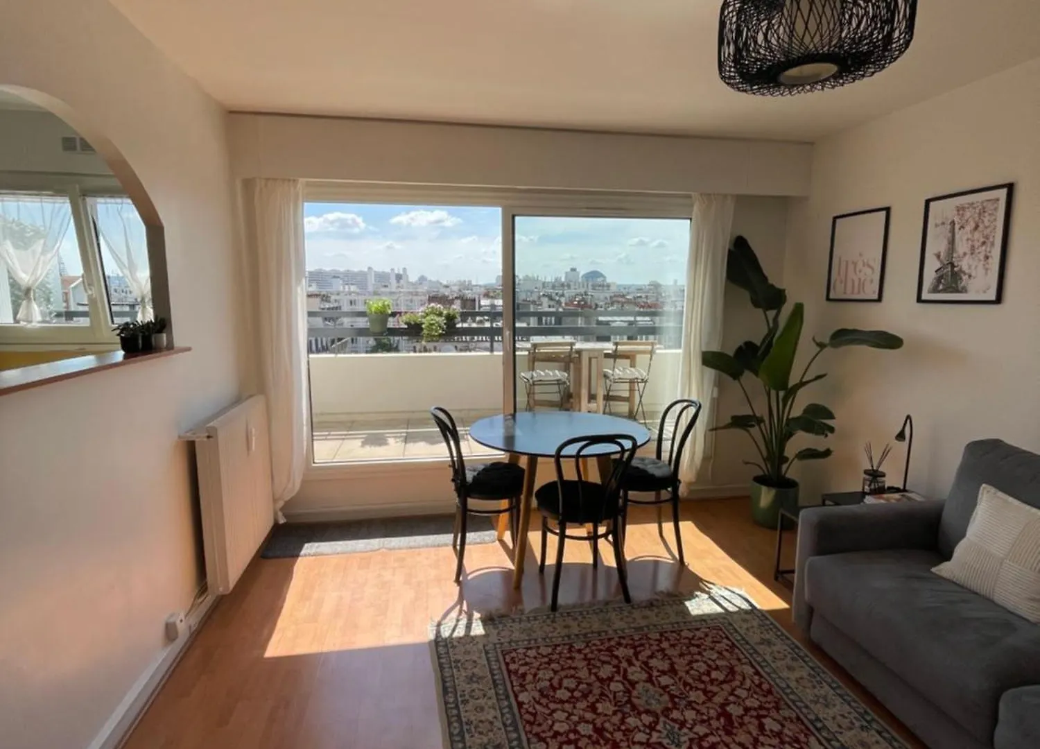 F8 - Terrace Paris's View, Eiffel Tower Area Apartment *